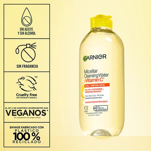 Micellar Cleansing Water All in 1 Vitamin C Garnier