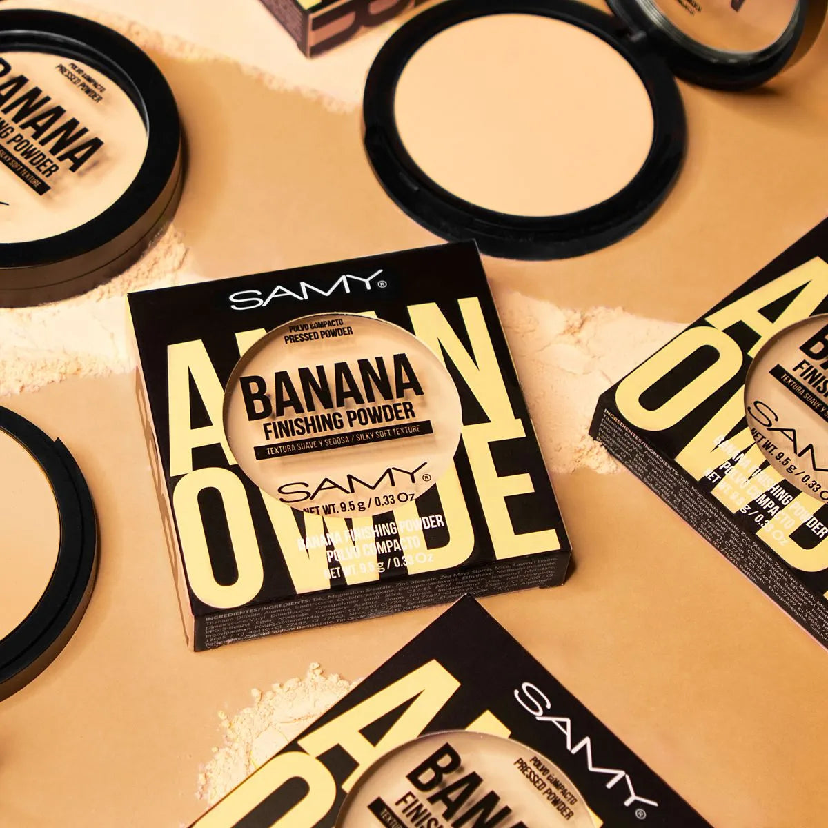 Polvo Compacto Banana Samy