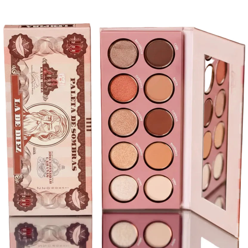 Paleta de Sombras de Diez Kriz Reales