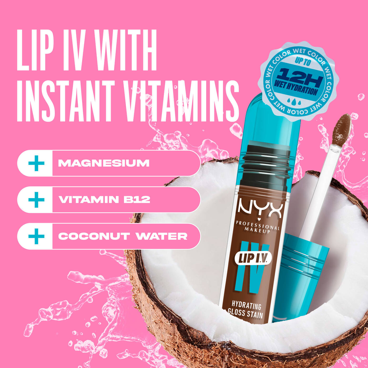 Lip I.V Hydrating Lip Gloss NYX