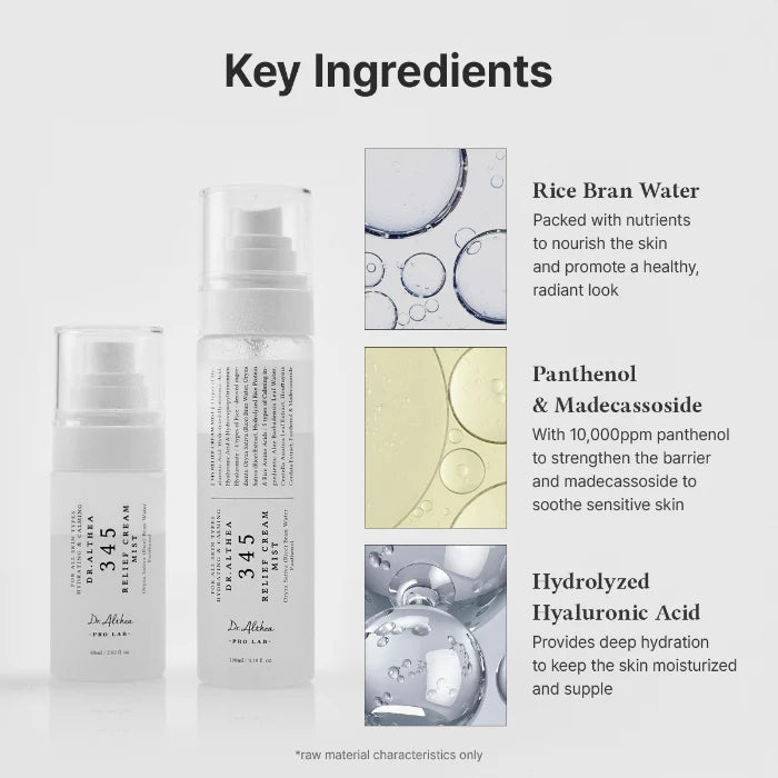 Relief Cream Mist 345 100ml Dr Althea
