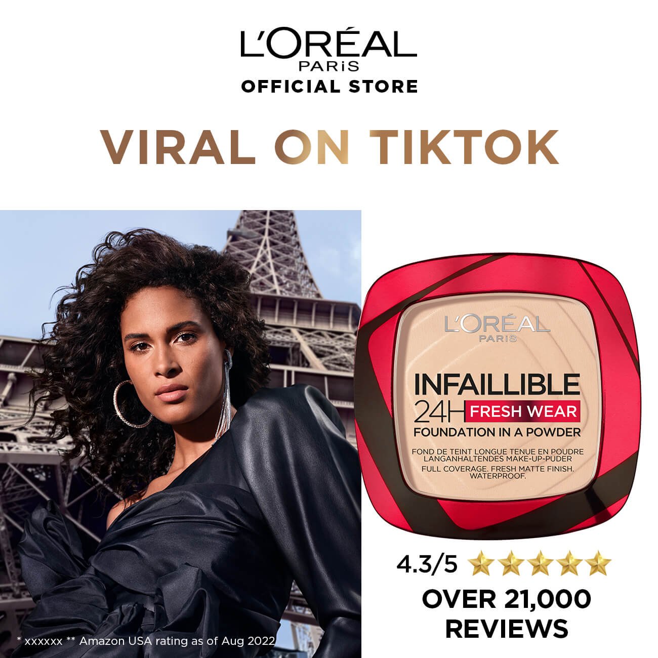 Infallible Foundation in a Powder Loreal
