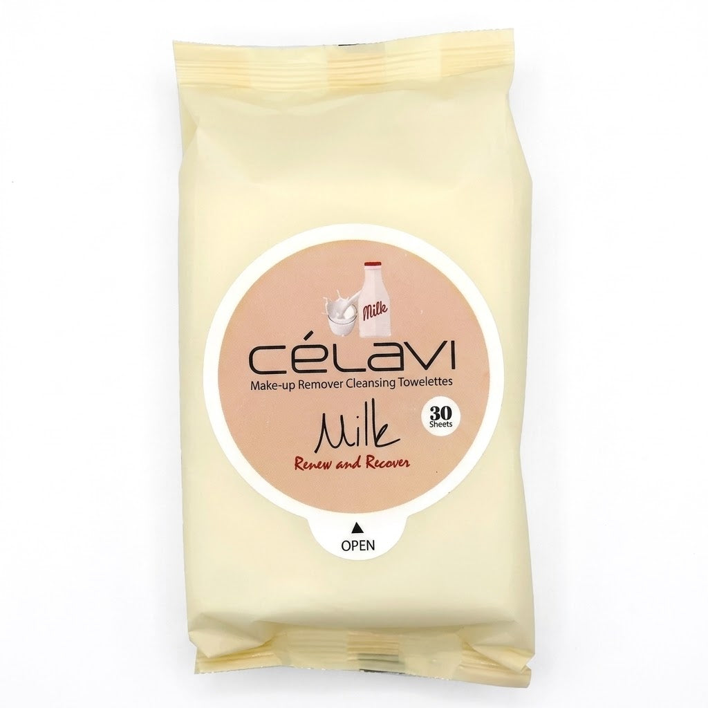 Toallitas Desmaquillantes Leche Celavi