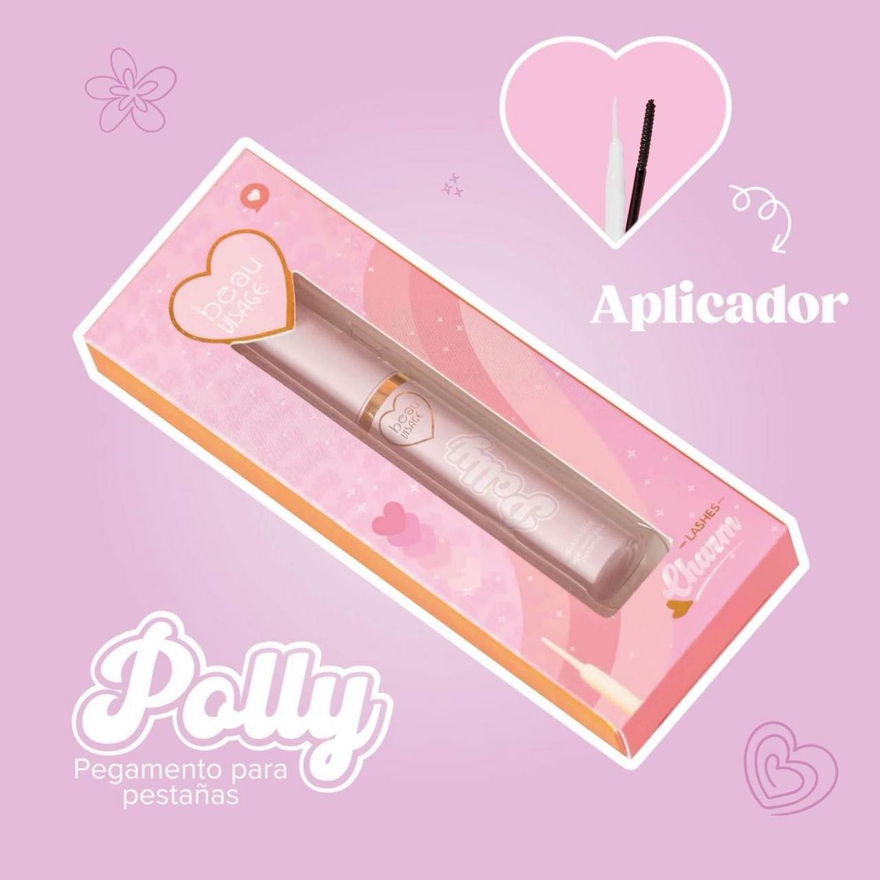 Pegamento Para Pestañas Polly Beau Visage