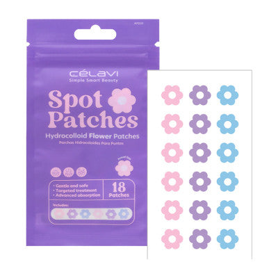 Parches Acne 18Pzs Flower Celavi