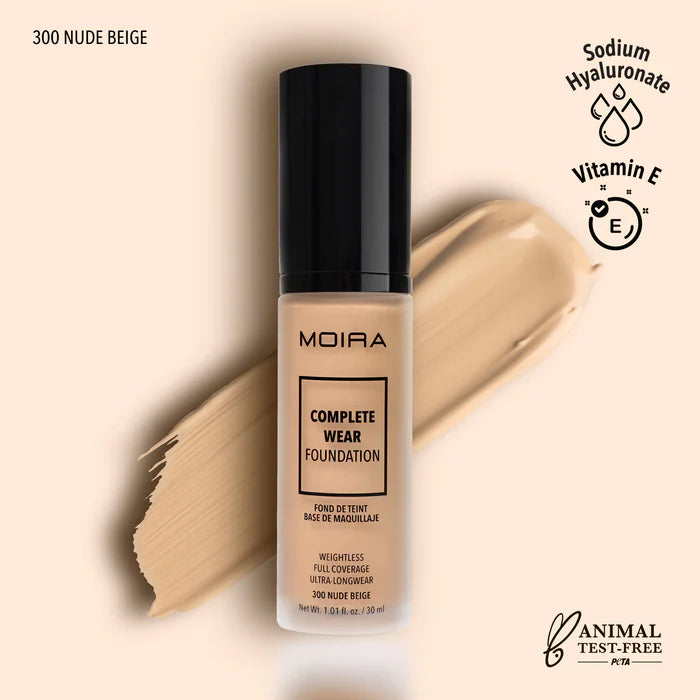 Complete Wear Foundation Moira Cosmetics