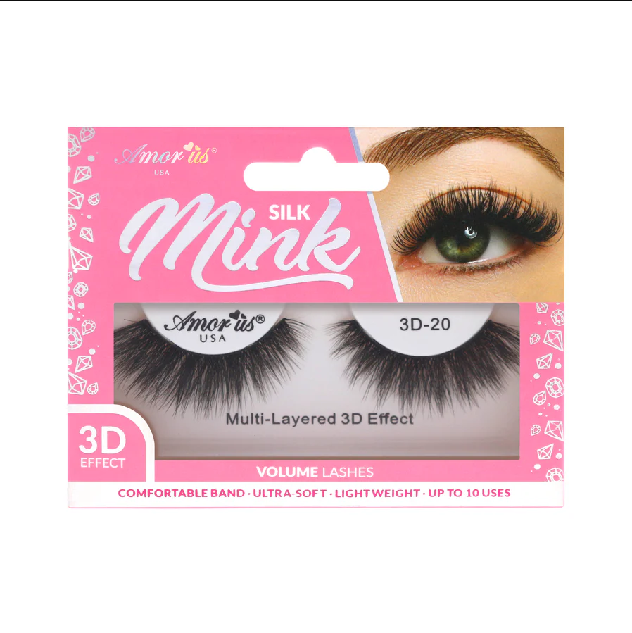 Pestañas Mink 3D Amor Us