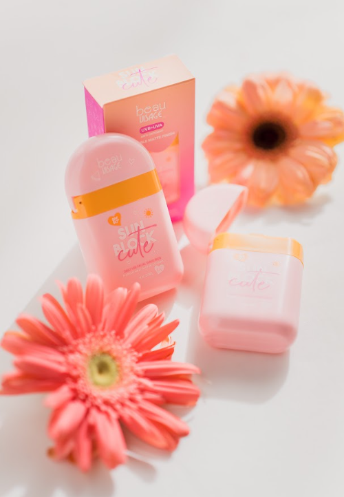 Protector Solar Sun Block Cute Beau Visage