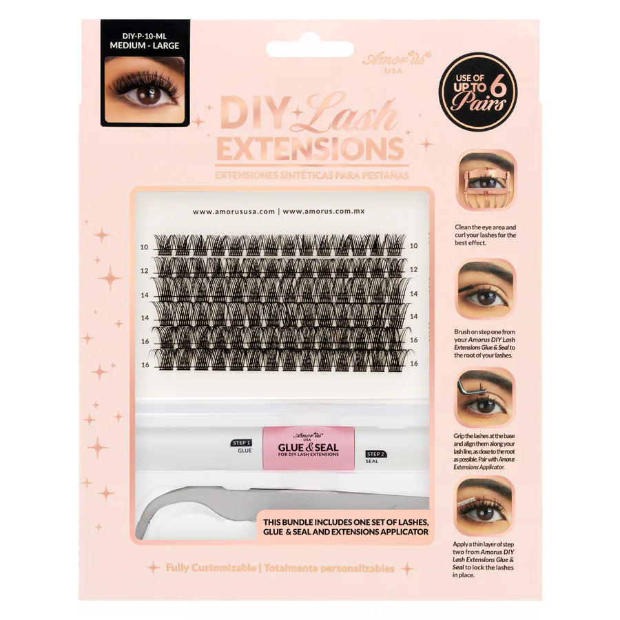 Kit Extensiones de Pestañas 10ML Amor Us