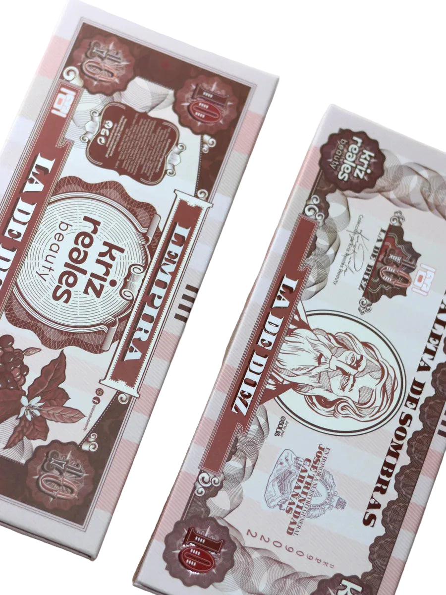 Paleta de Sombras de Diez Kriz Reales