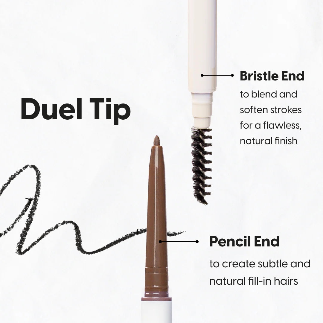Microbrow Pencil Dark Brown Kara Beauty