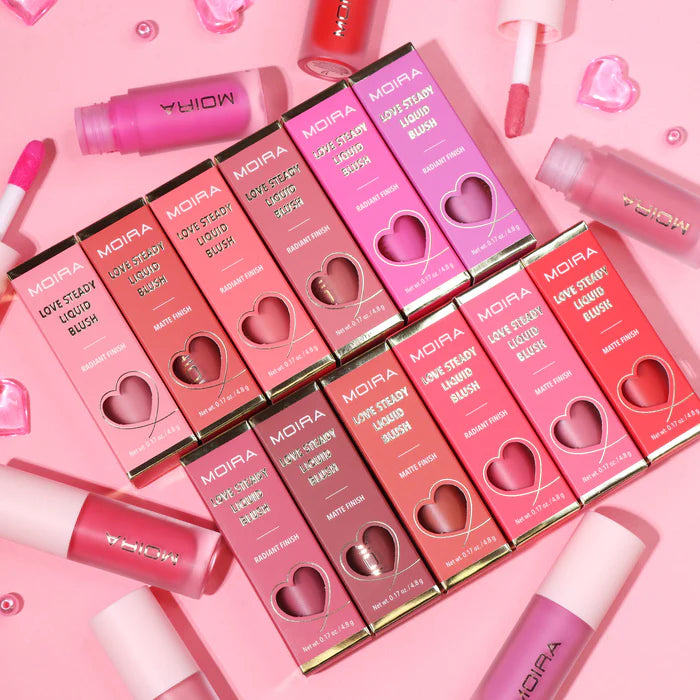 Love Steady Liquid Blush Moira Cosmetics