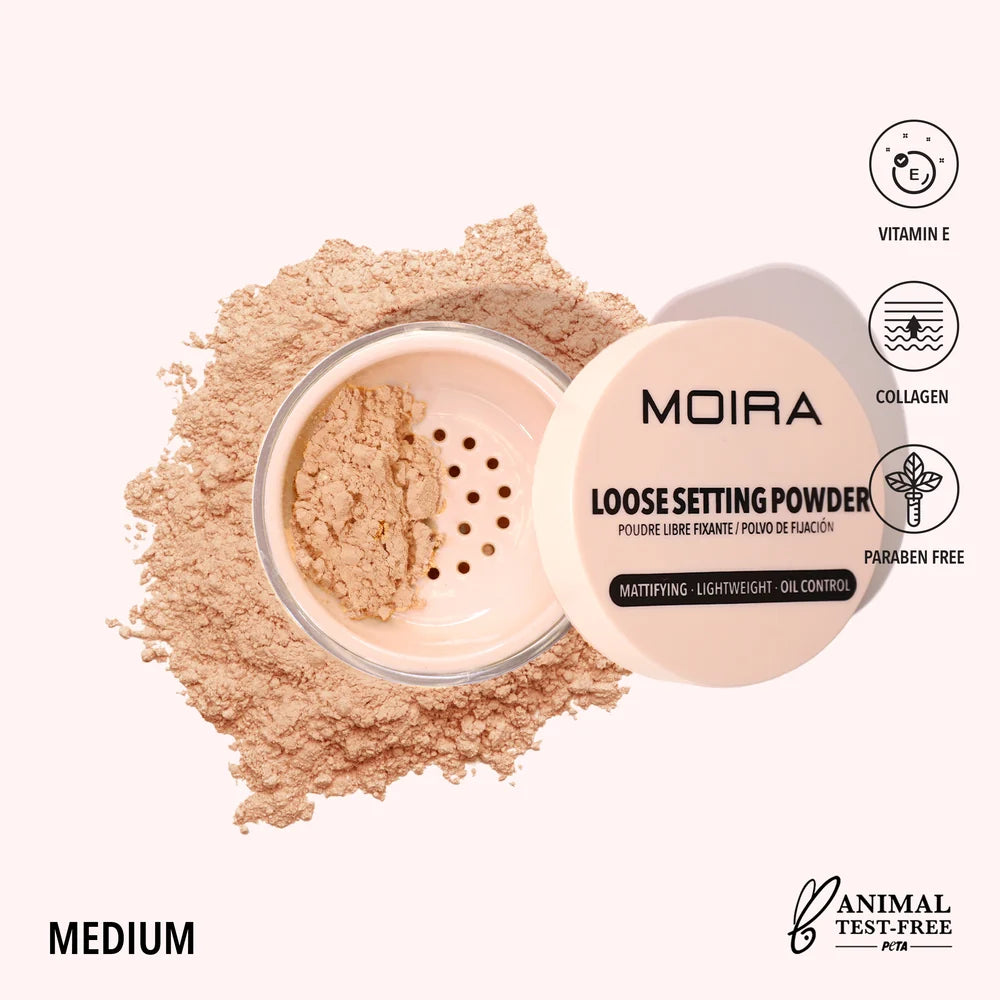 Loose Setting Powder Medium 003 Moira Cosmetics