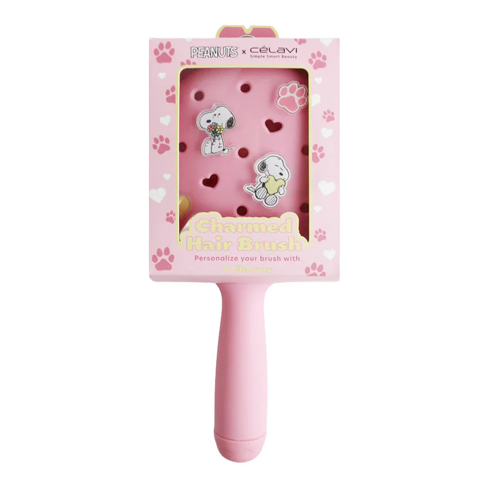 Charmed Hair Brush Rosado Snoopy Celavi
