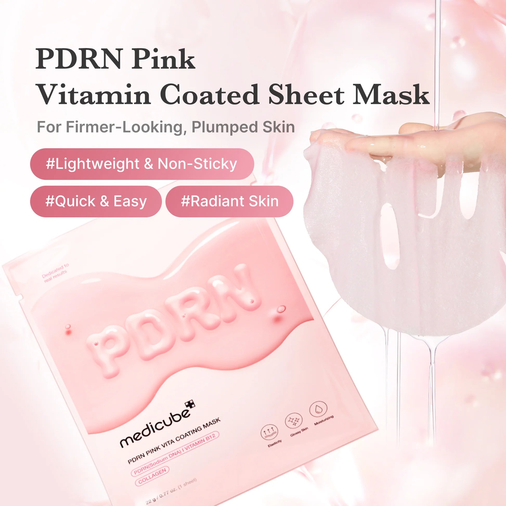 PDRN Pink Vita Coating Mask Medicube