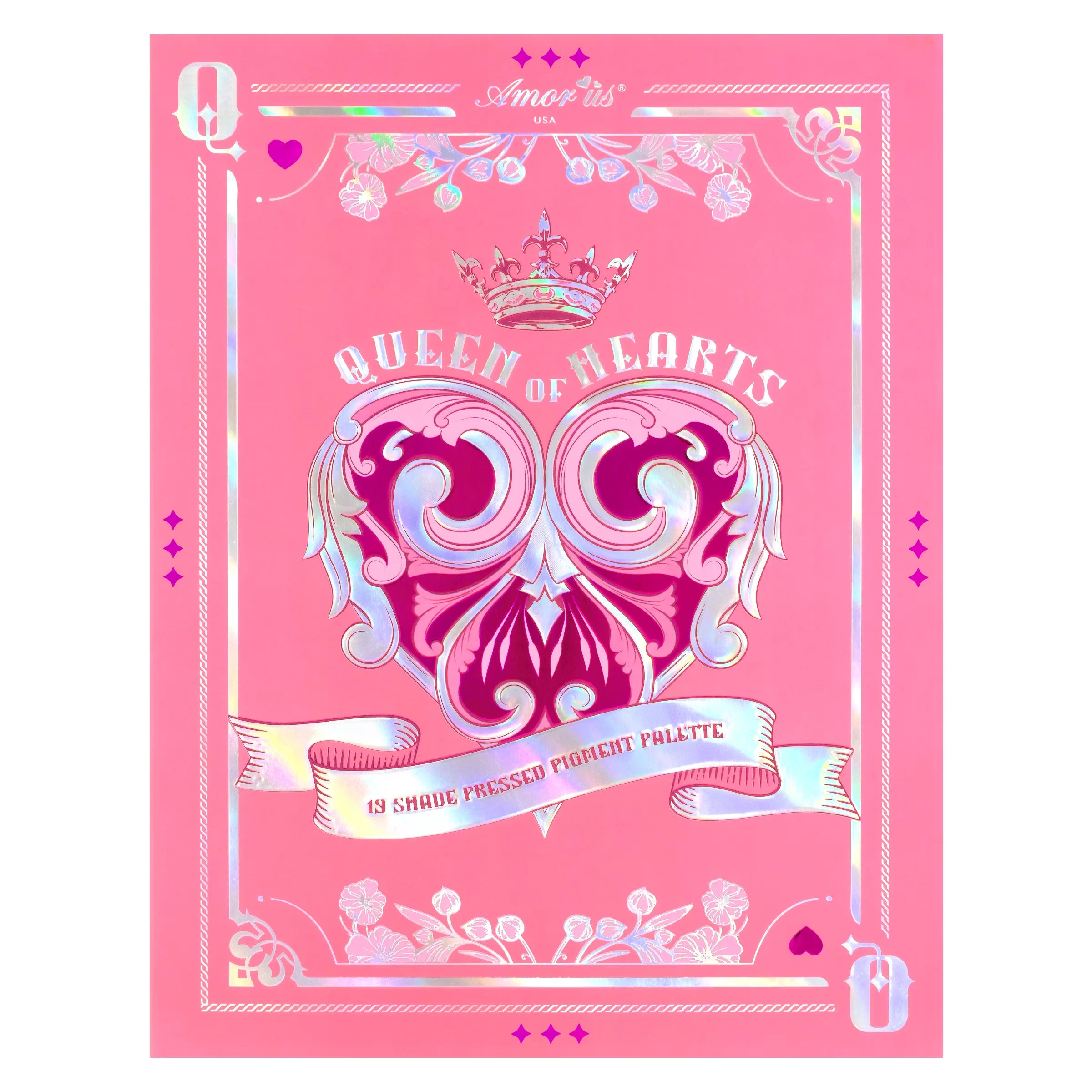 Paleta de Sombras Queen Of Hearts Amor Us
