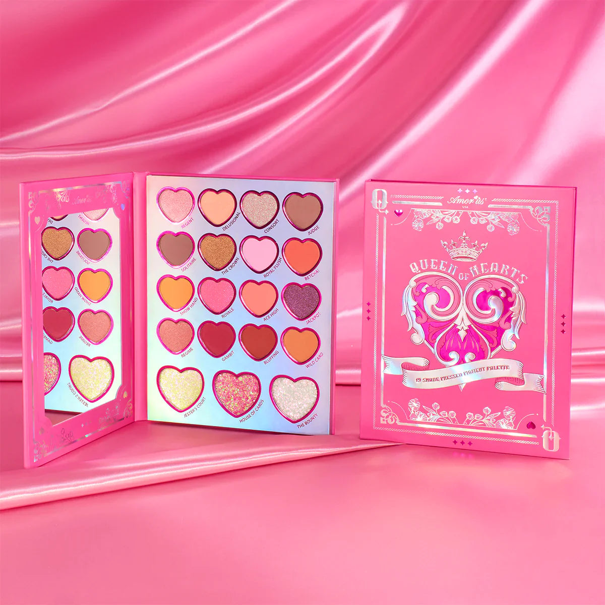 Paleta de Sombras Queen Of Hearts Amor Us