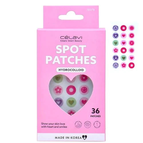 Parches Acne Carita Feliz 36Pzs Celavi