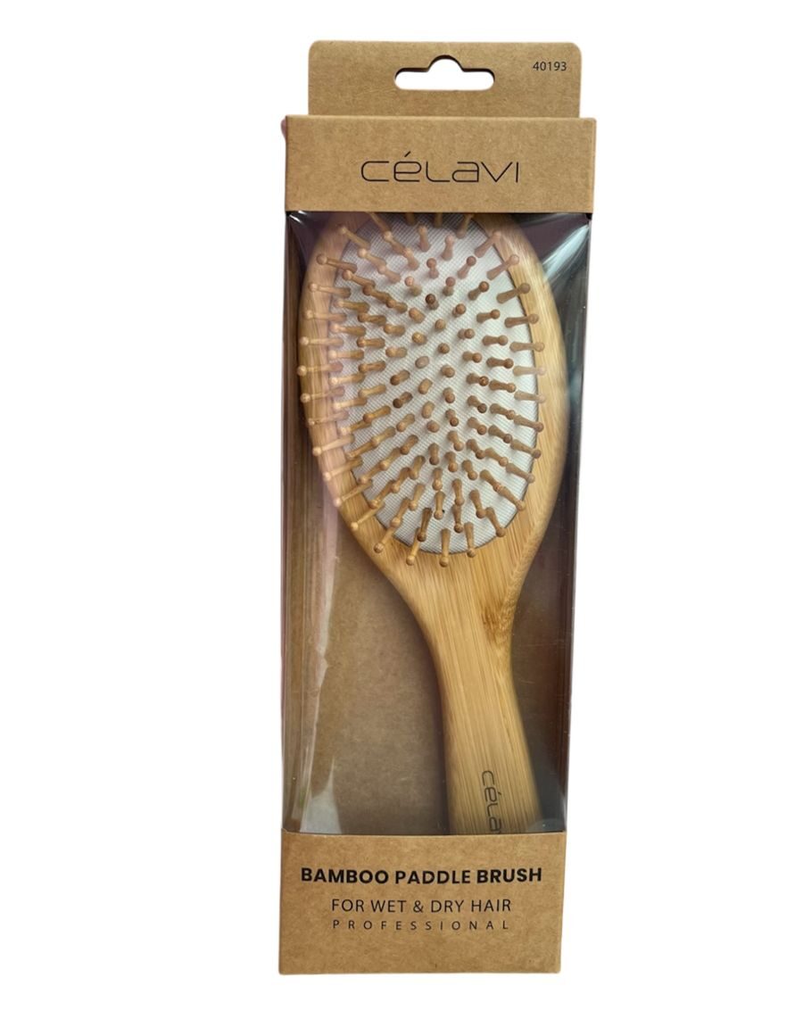 Cepillo Ovalado Bamboo Celavi