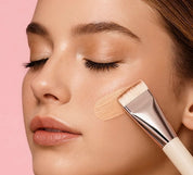 Brocha Rectangular para Base Beau Visage