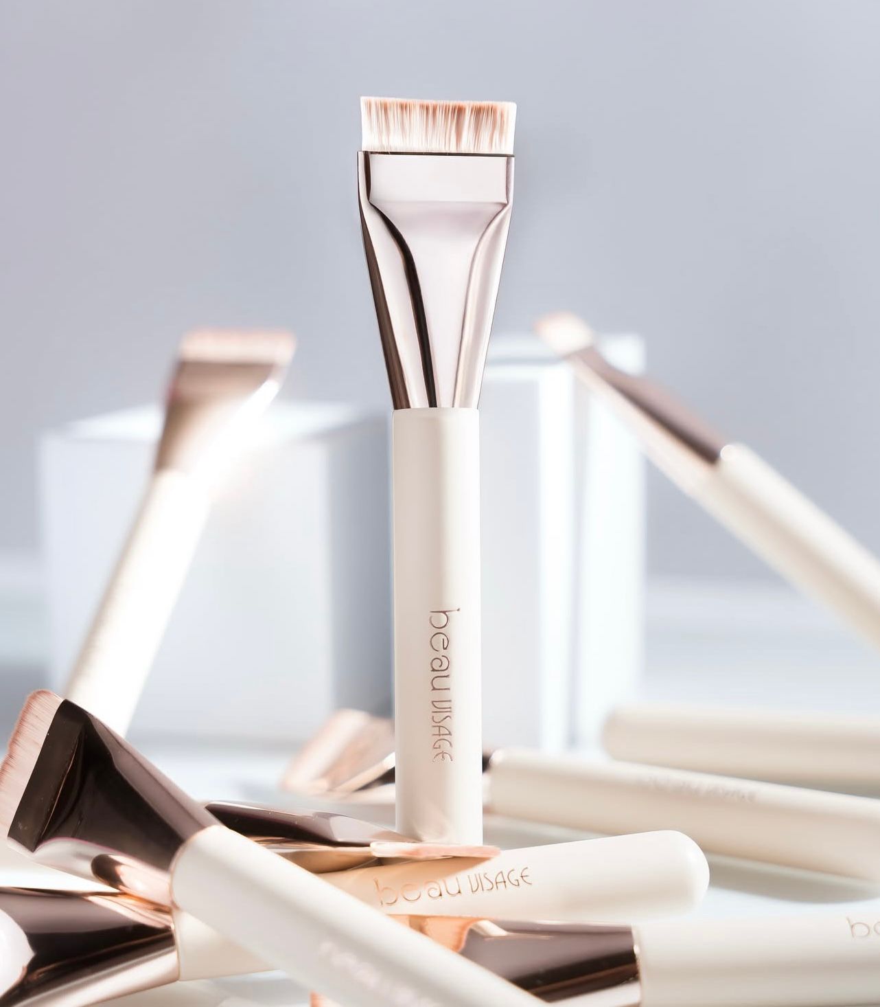 Brocha Rectangular para Base Beau Visage
