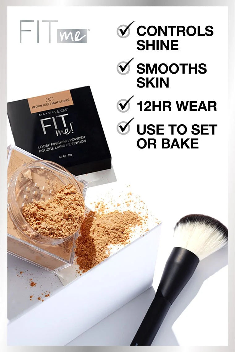 Fit Me Loose Setting Powder 15 Light Maybelline