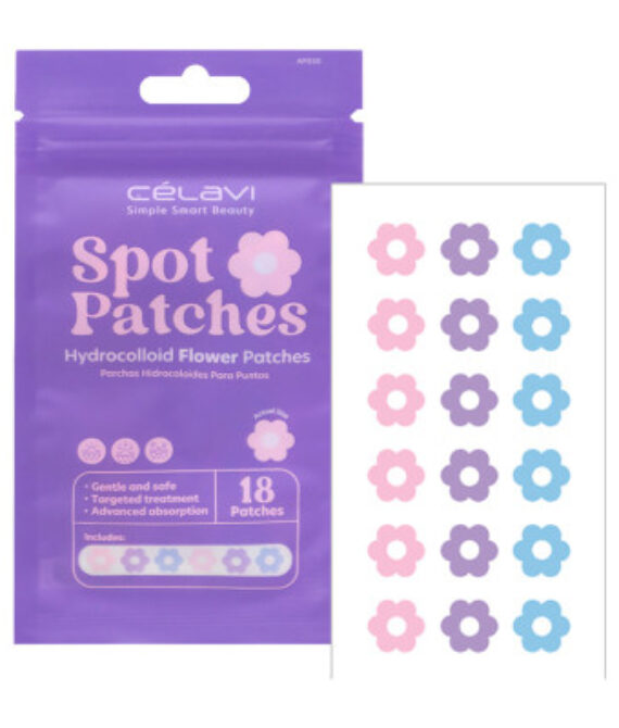 Parches Acne 18Pzs Flower Celavi